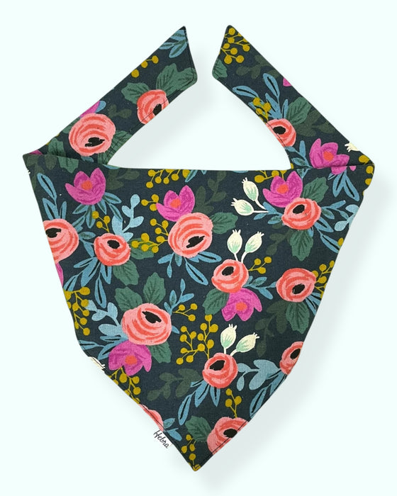 Bandana Mascota Rosa Navy - L