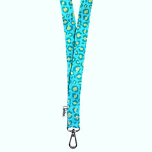  Lanyard Animal Print Turquesa